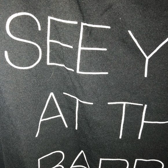 Emi Jay “see you at the barre” shirt.  one size - Picture 4 of 6